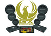 GX 10" High Performance Dual 2-Ohm Subwoofer - Phoenix Gold