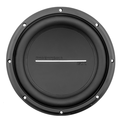 GX 10" High Performance Dual 2-Ohm Subwoofer - Phoenix Gold