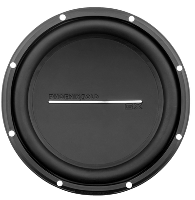 GX 12" High Performance Dual 2-Ohm Subwoofer - Phoenix Gold