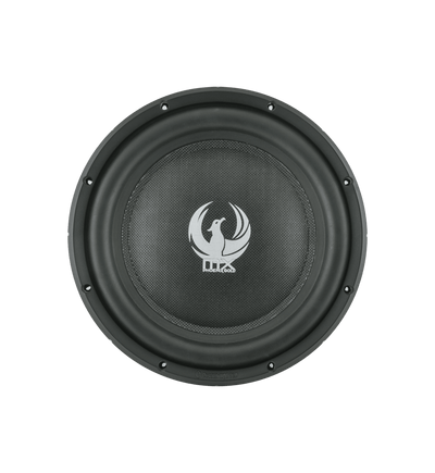 MX 10" Dual 2-Ohm 300W Slim Subwoofer - Phoenix Gold