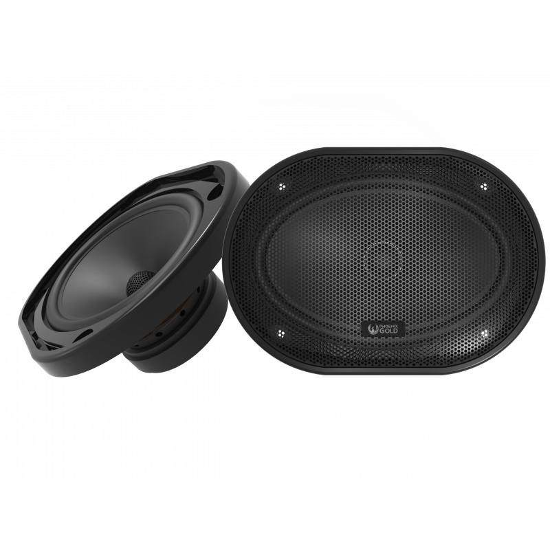 MX 6x9" Dual Concentric Coaxial Speakers - Phoenix Gold