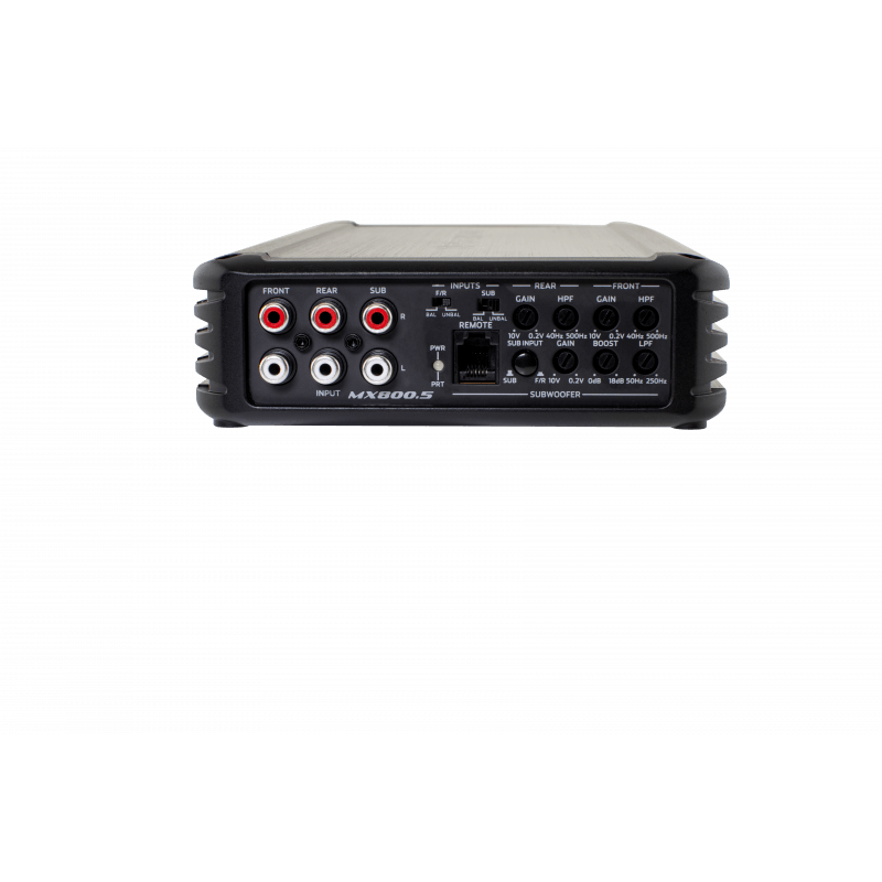 Compact Amplifier MX 800W 5 Channel Full Range Class D Sub Compact Amplifier - Phoenix Gold