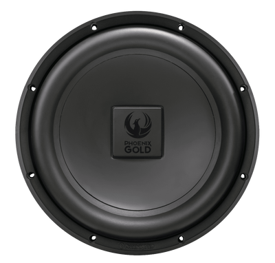 RX2 12" 200W Dual 4-Ohm Subwoofer - Phoenix Gold