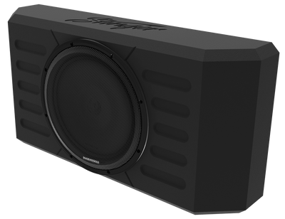 Swing Gate-Mounted 12-Inch Subwoofer Enclosure for Jeep Wrangler JK/JKU and JL/JLU - Phoenix Gold