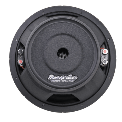 SX 10" 4-Ohm DVC Subwoofer - Phoenix Gold