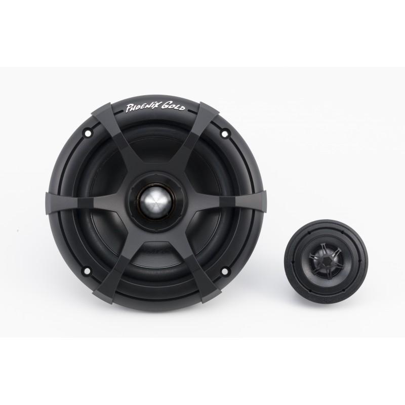 SX 5.25" 250W Component Speaker Set - Phoenix Gold