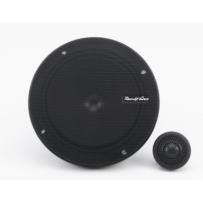 Ti 6.5" Component Speaker Set Ti2 - Phoenix Gold