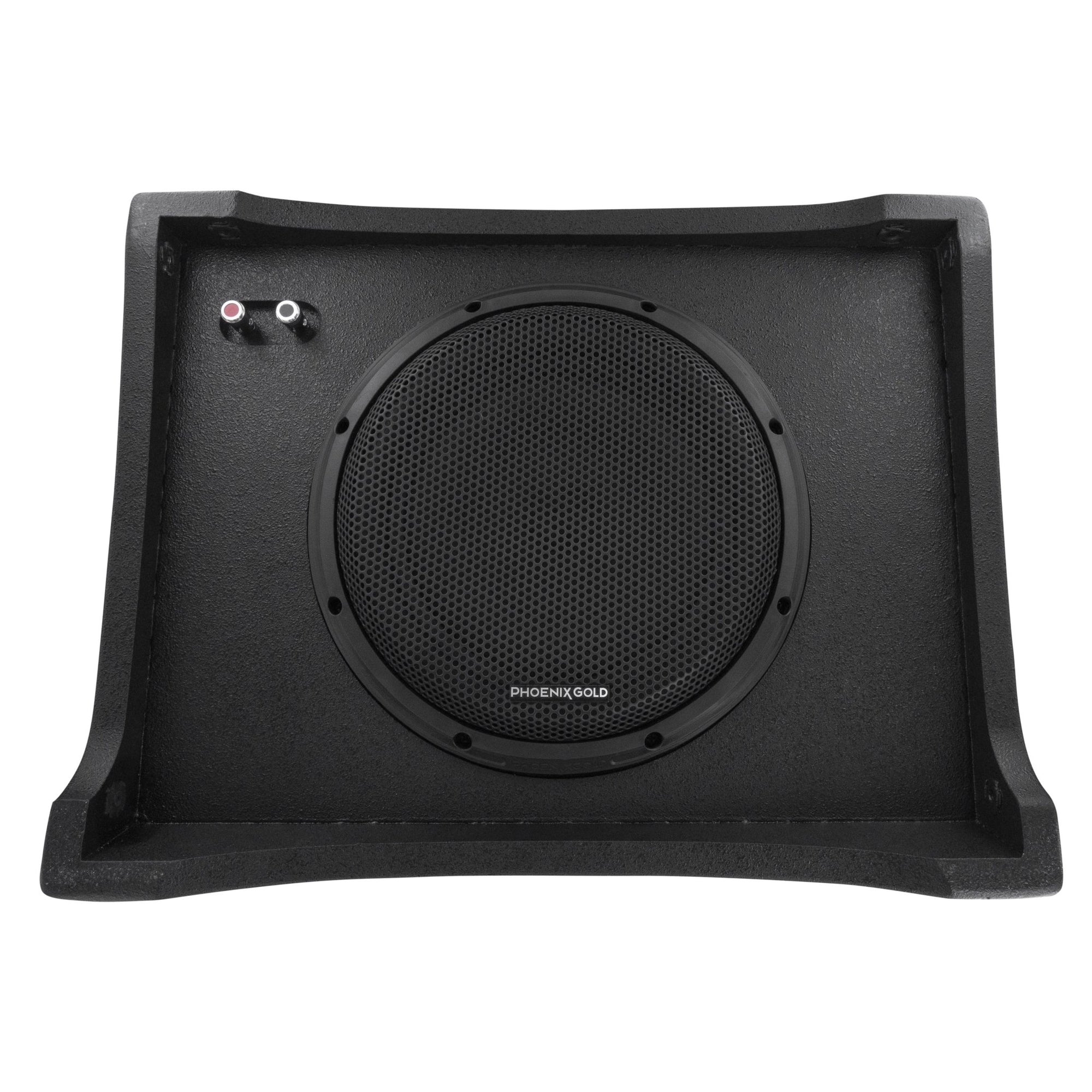 Underseat 10-Inch Subwoofer Enclosure for Full-Size Trucks and Other Vehicles