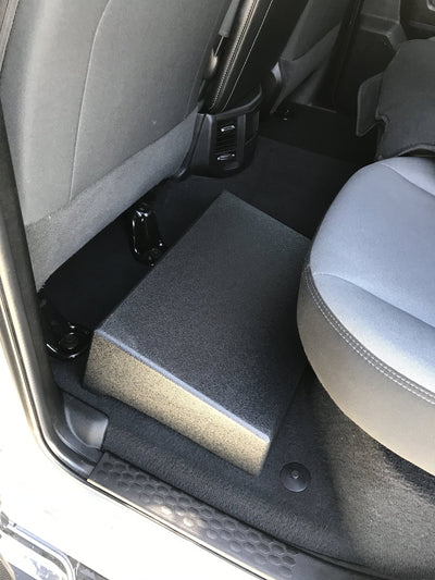 Underseat 10-Inch Subwoofer Enclosure for Full-Size Trucks and Other Vehicles - Phoenix Gold