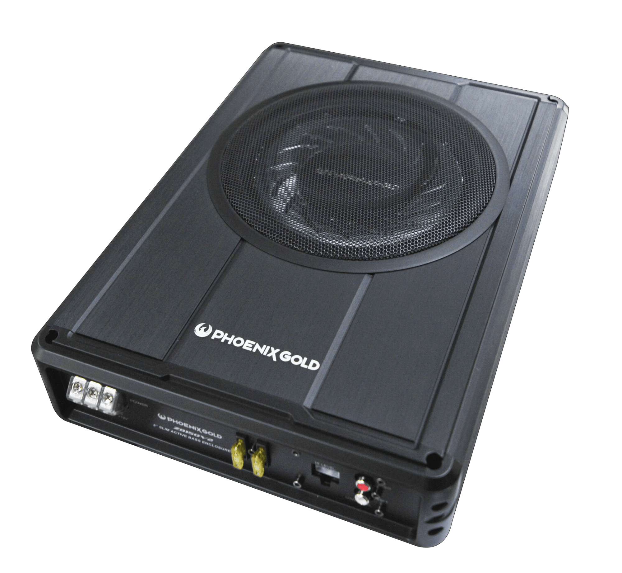 Z 8” Slim Active Bass Enclosure - Phoenix Gold Z 8” Slim Active Bass Enclosure - Phoenix Gold