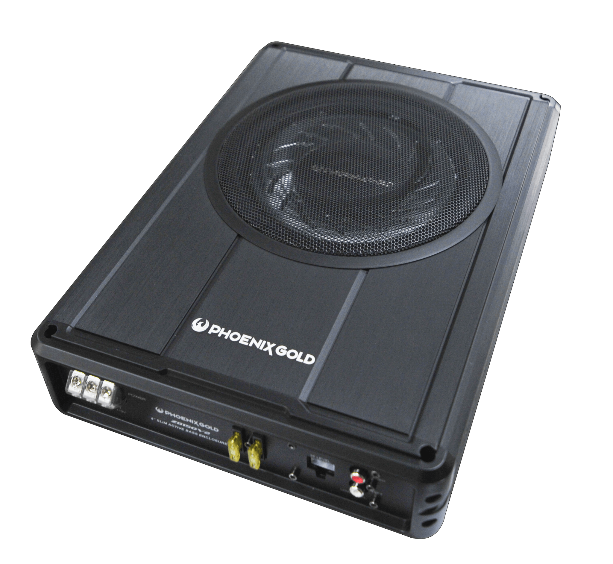 Z 8” Slim Active Bass Enclosure - Phoenix Gold Z 8” Slim Active Bass Enclosure - Phoenix Gold